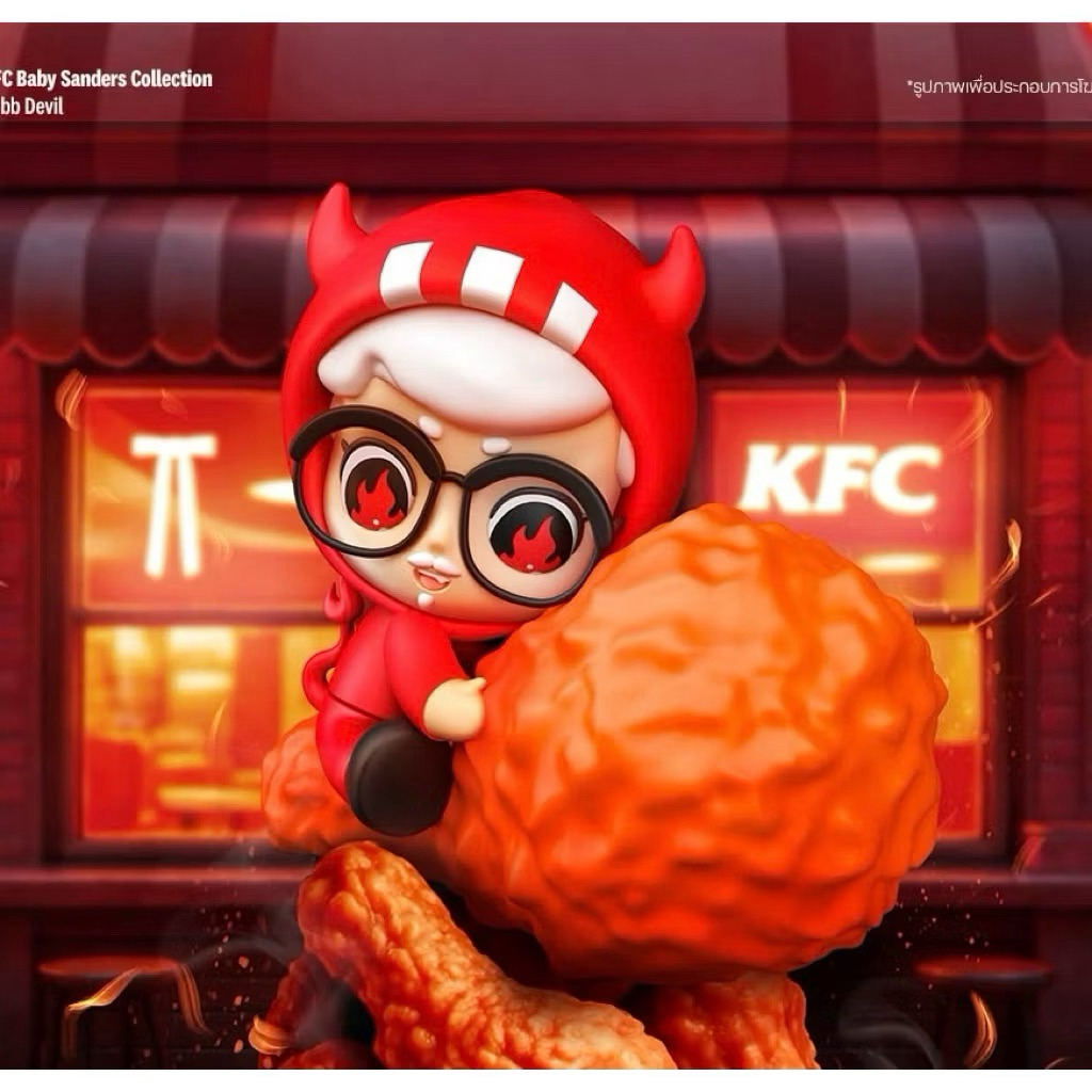KFC กล่อมจุ่มผู้พัน  🔥{เลือกตัว}🔥 KFC Baby Sanders Collection เบบี้แซนเดอร์ส สินค้าพรีเมี่ยมเคเอฟซี 