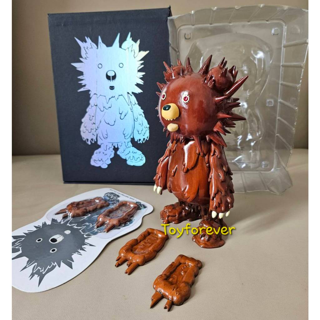Instinctoy Bear Inc Woodgrain Color Ver 8  Hiroto Ohkubo กล่องมีรอย