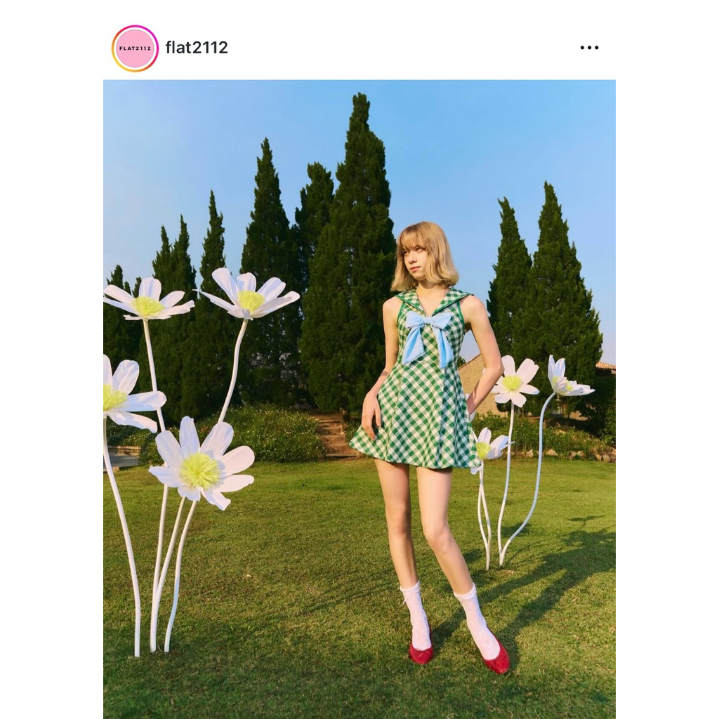 ส่งต่อ flat2112 : lost in France mini dress