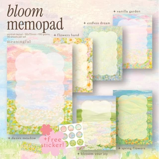 Memo pad / notepad กระดาษโน้ต กระดาษฉีก มีลายให้เลือกเยอะมาก! | Meaningful
