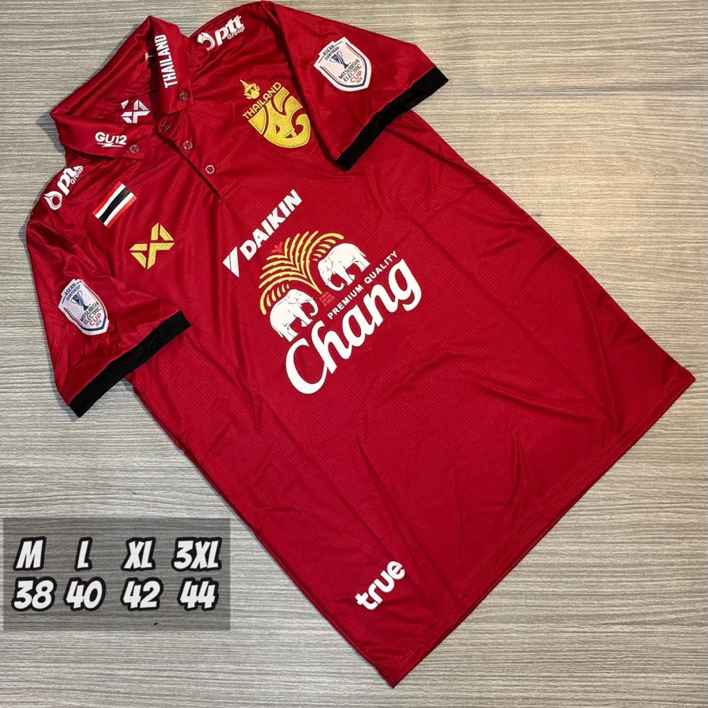 New เสื้อบอลเสื้อกีฬาคอปกมีแค่เสื้อทรงตรง ชายหญิงใส่ได้ ผ้านิ่มเย็นใส่สบายราคาถูกขนาดไซร้ M L XL 3xL