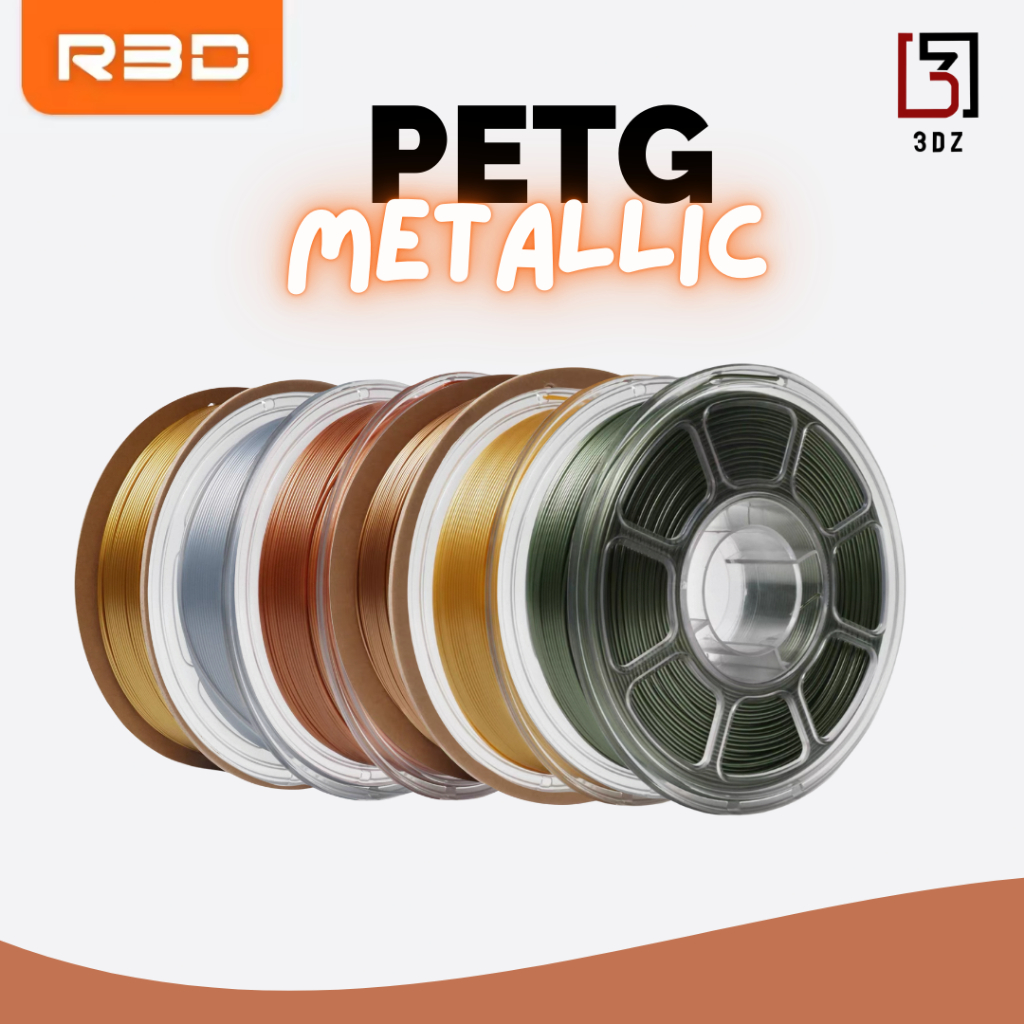 R3D PETG Filament(Metallic) เส้นพลาสติก ขนาด 1.75มม.
