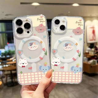 เคสโทรศัพท์แบบแม่เหล็ก for Samsung A07 A17 A55 A37 A57 A16 A06 4G A56 5G A54 A26 A36 5G A15 A35 S24 FE S23 S26 S25 Ultra