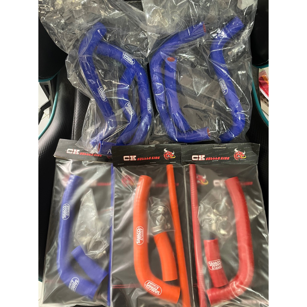 EXCITER 150-155 ชุดท่อหม้อน้ำพร้อมแคล้มรัดท่อ สินค้ามีพร้อมส่งจ้า