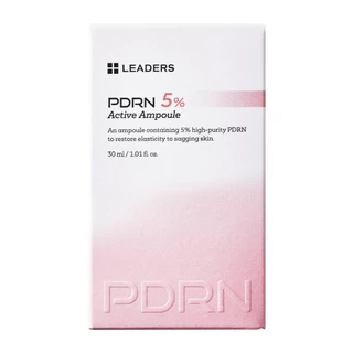 Leaders - PDRN 5% ACTIVE AMPOULE (30ml) ลีดเดอร์ พีดีอาร์เอ็น 5% แอคทีฟ แอมพูล