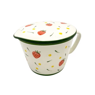 Color Kit ชามมีหู+ฝา PORCELAIN 7" เซรามิก