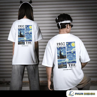 FhunDesign เสื้อยืดโอเวอร์ไซส์ลาย Siam Starry night คอลเลกชั่น Siam starry night (ลิขสิทธิ์แท้100%)