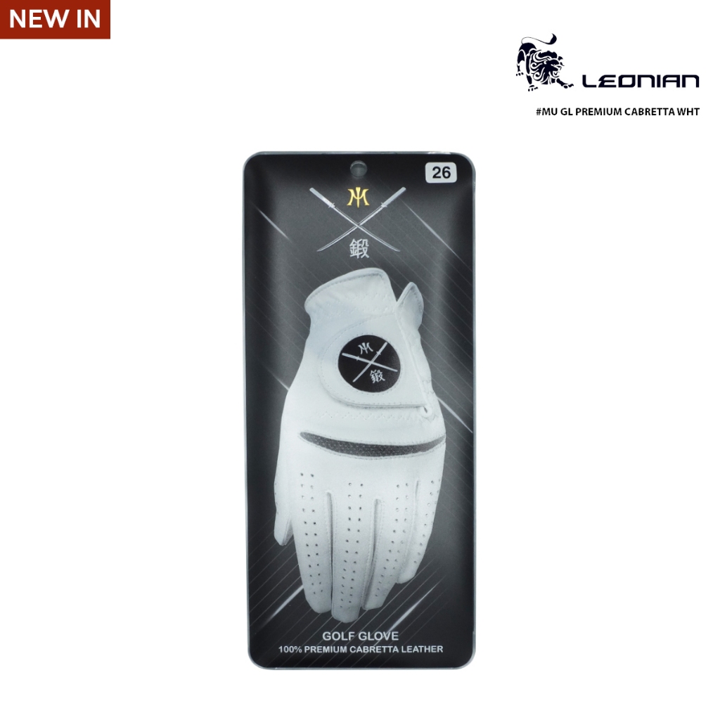 ถุงมือกอล์ฟ MIURA GL PREMIUM CABRETTA WHT