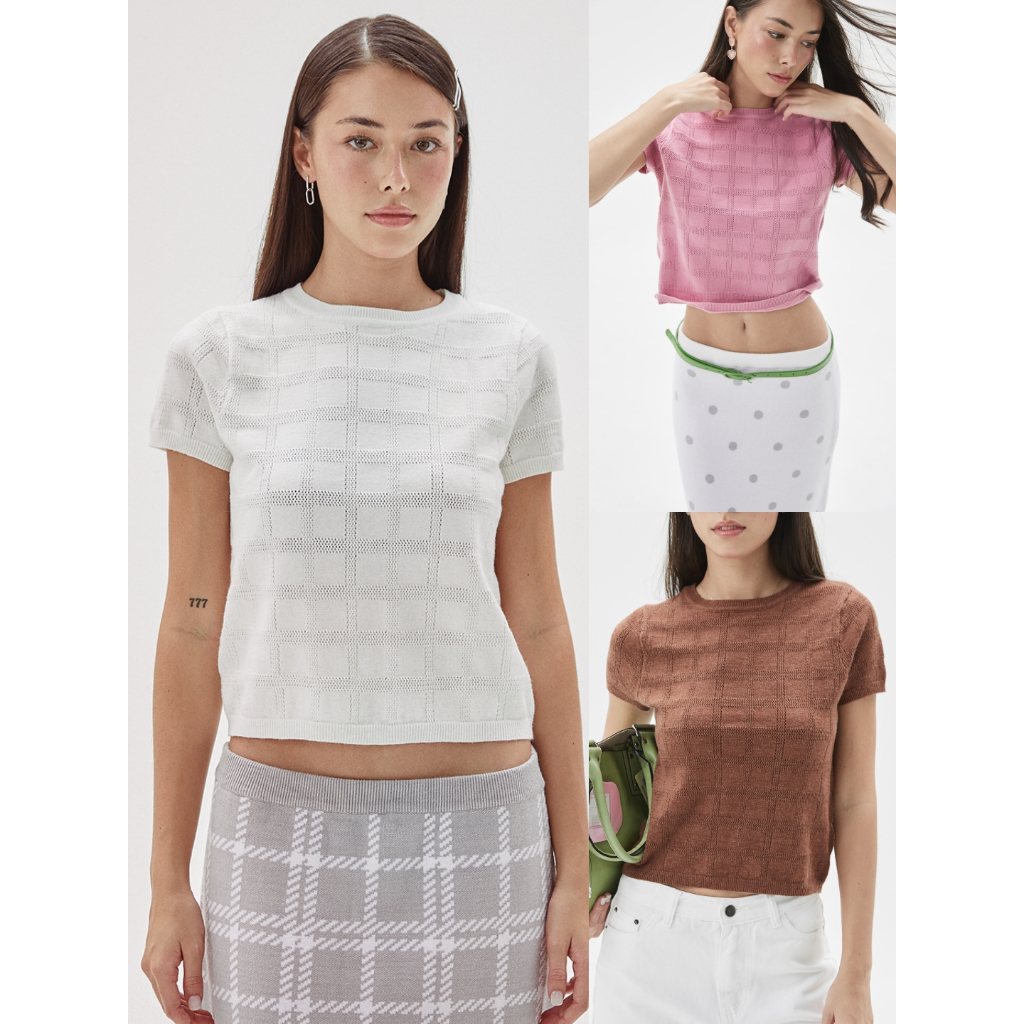 CUPPA - MEMO knit Tee