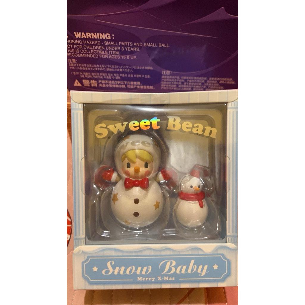 sweet bean snow baby figurine