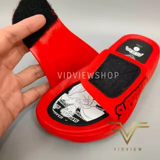 VIDVIEW มีส่งด่วน รองเท้าแตะเด็กชาย Adda 31RB1 Superman ปรับสายได้ แบบสวม ไซส์ 25-35