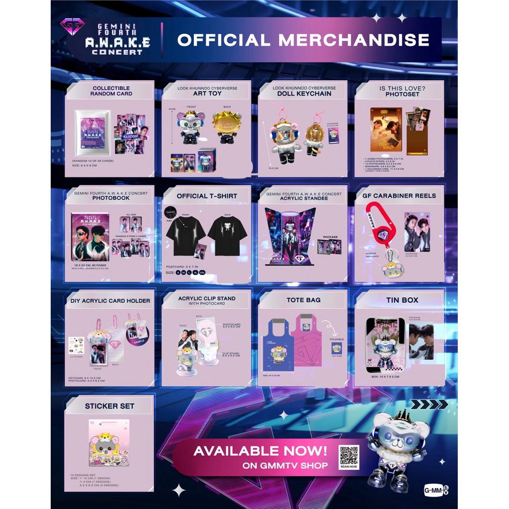 GEMINI FOURTH A.W.A.K.E CONCERT GMMTV คอนเสิร์ต เจมีไนน์ โฟร์ท