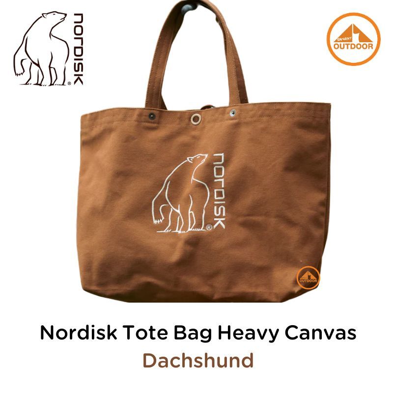 Nordisk Tote Bag Heavy Canvas Dachshund กระเป๋าหิ้วอเนกประสงค์ สีพิเศษจาก Nordisk