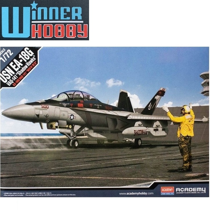 Academy 12560 USN EA-18G VAQ-141 Shadow Hawks scale 1/72