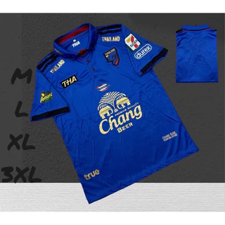 เสื้อบอลเสื้อกีฬามีแค่เสเสื้อผ้านิ่มเย็นใส่สบายขนาดไซร้M L XL 3xLราคาถูก
