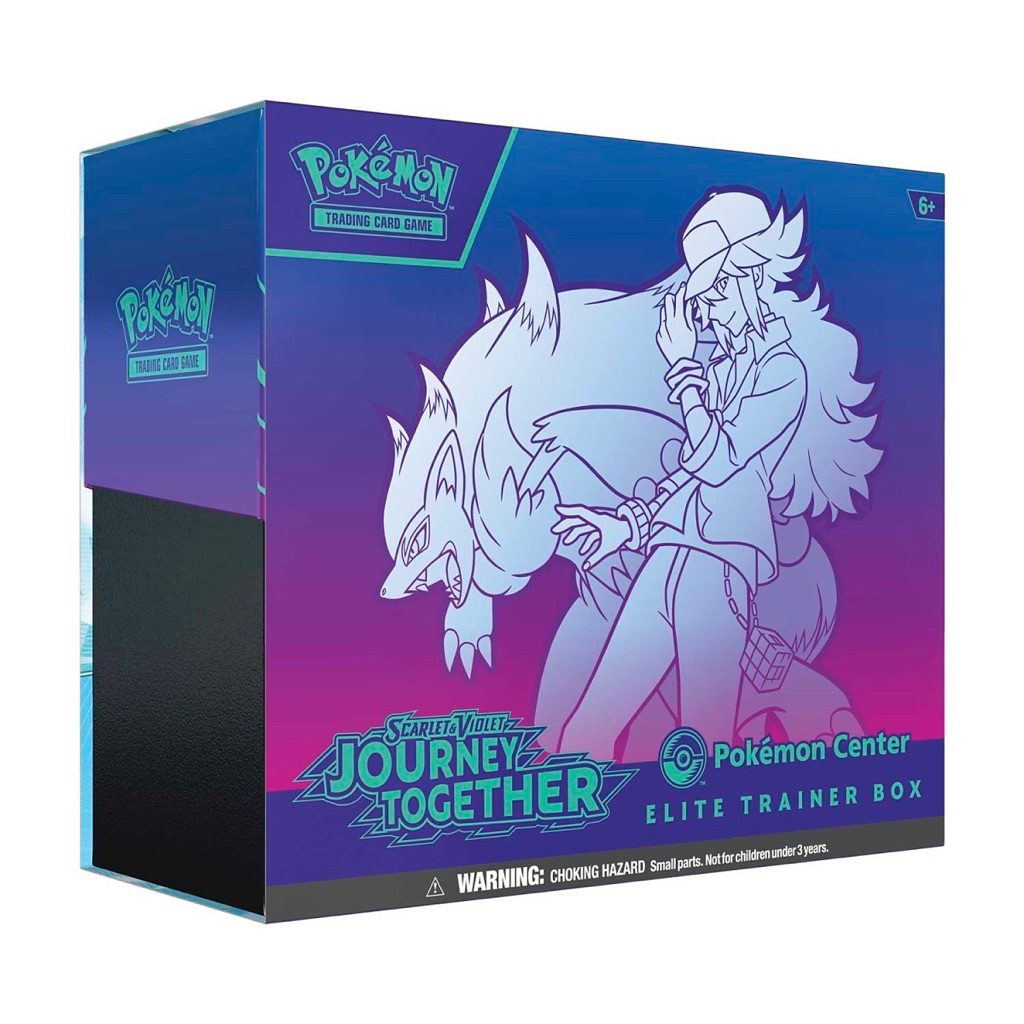 pokemon journey together pokemon center etb box (exclusive pokemon center) พร้อมส่ง