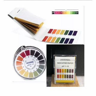 กระดาษทดสอบค่า PH 1-14 ทดสอบความเป็นกรดด่าง (200 แผ่น/กล่อง)