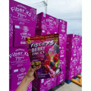 โปร 1 แถม 1 ไฟเบอร์มิเกว ไฟเบอร์แอปเปิ้ลเขียวสตอเบอร์รี่+ไฟเบอร์สูตรใหม่ เบอร์รี่ซิงค์ 1ห่อ มี30ซอง
