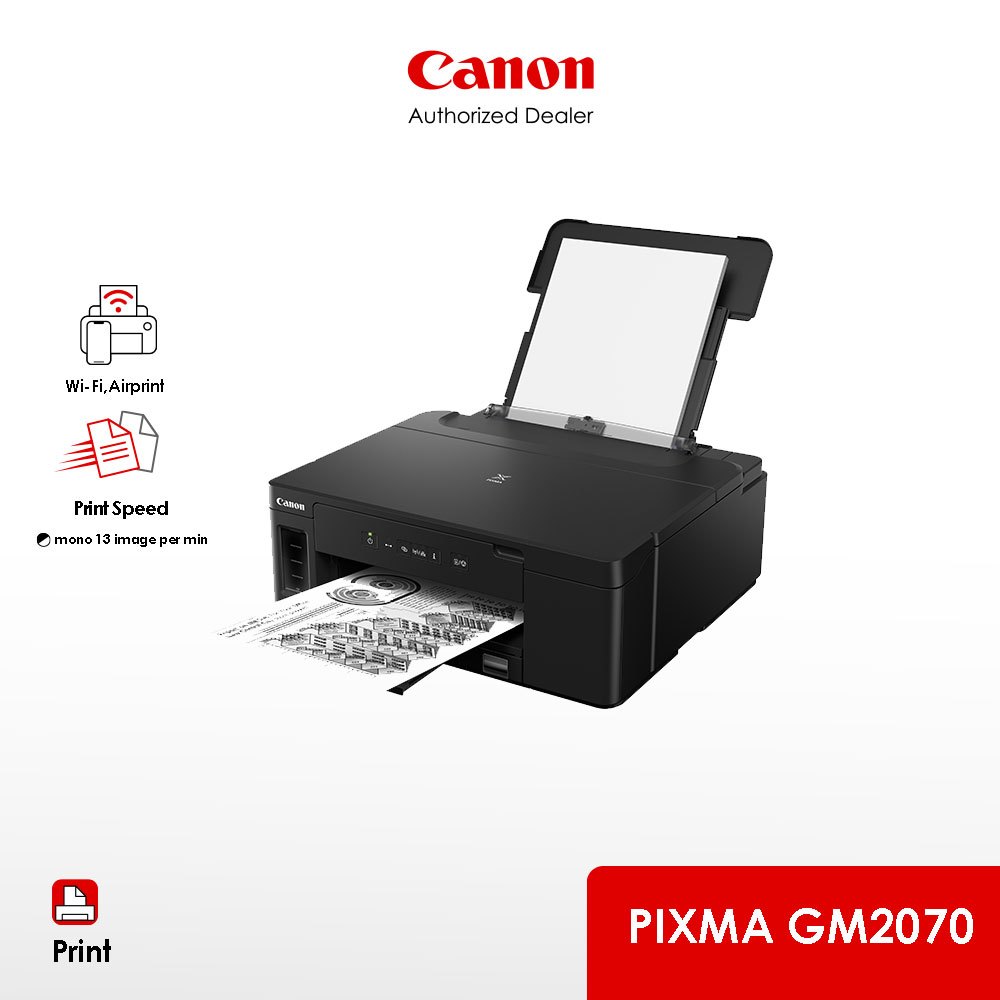[จำกัด 2 เครื่อง/ออเดอร์] Canon เครื่องพิมพ์อิงค์เจ็ท PIXMA รุ่น GM2070