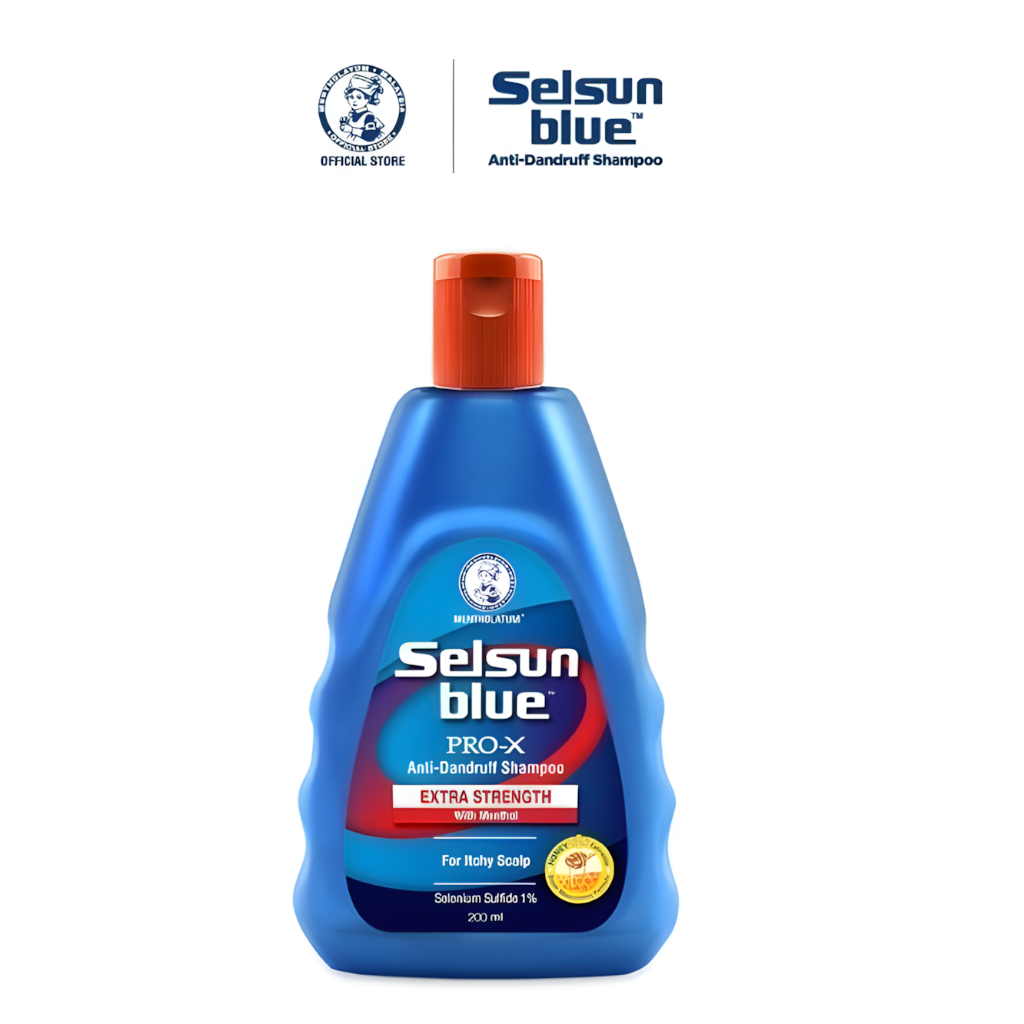 (Exp: 2028) แชมพูขจัดรังแค 120ml / 200ml เซลซัน Selsun Blue Pro Extra Strength แชมพูเซลซัน
