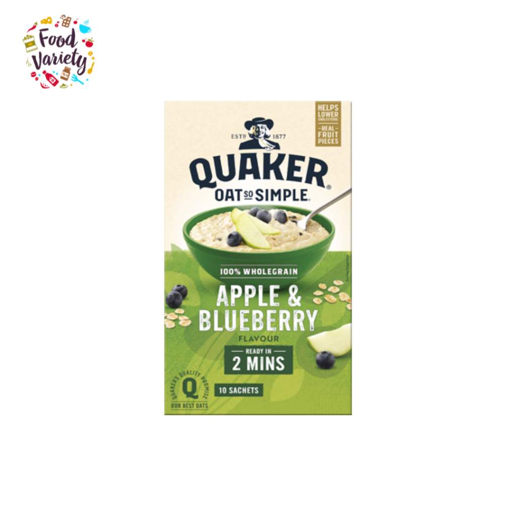 Quaker Oat So Simple Apple & Blueberry 10 Pack 360g