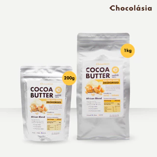 โกโก้บัตเตอร์ Cocoa Butter 100% (แบบไม่มีกลิ่น Deodorized)