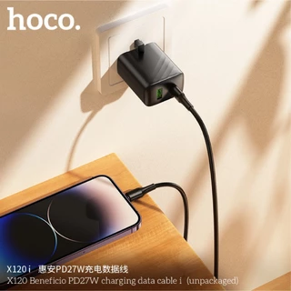 สายชาร์จเร็ว HOCO X120 รองรับการชาร์จ 3A สายยาว 1 เมตร ป้องกันกระแสไฟเกิน ชาร์จได้อย่างปลอดภัย