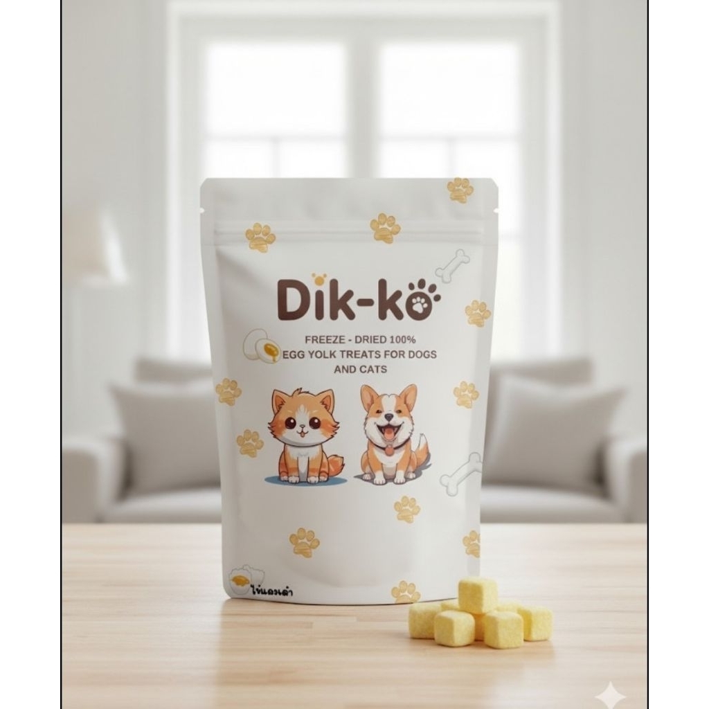 Dik-Ko​ ไข่แดงฟรีสดราย