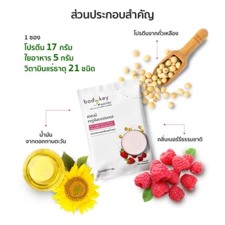 บอดี้คีย์แอมเวย์สูตรใหม่ น้ำตาลน้อยกว่า Bodykey Amway ผลิตภัณฑ์ทดแทนมื้ออาหาร (ของแท้💯 ช็อปไทย)