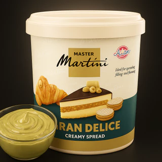 MASTER MARTINI ครีมพิสตาชิโอ Grand Delice 15% 1kg | Grand Delice Pistachio