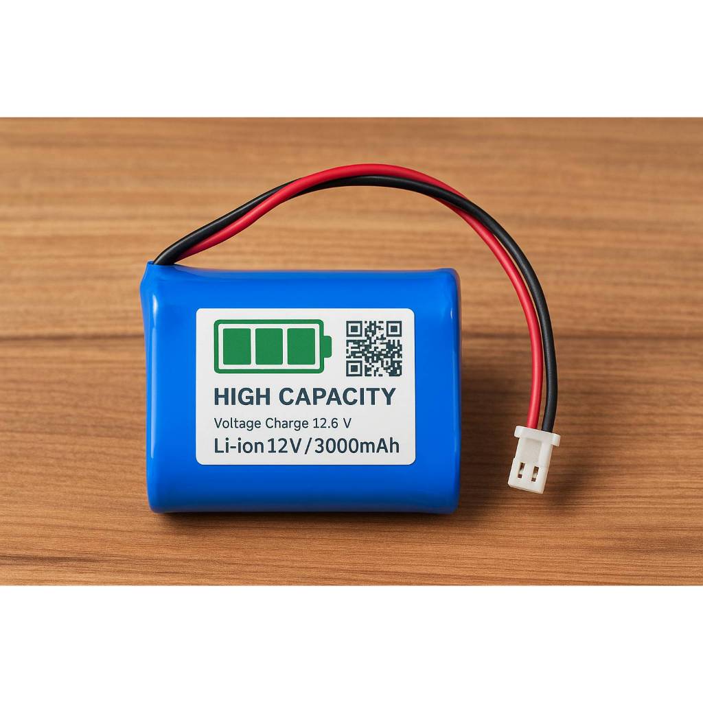 Battery pack แบตเตอรี่ 12v แบตเตอรี่ 18650 แพ็ค ใช้ได้กับ 11.1 - 12.6v มี BMS อะไหล่ ลำโพงบลูทูธ