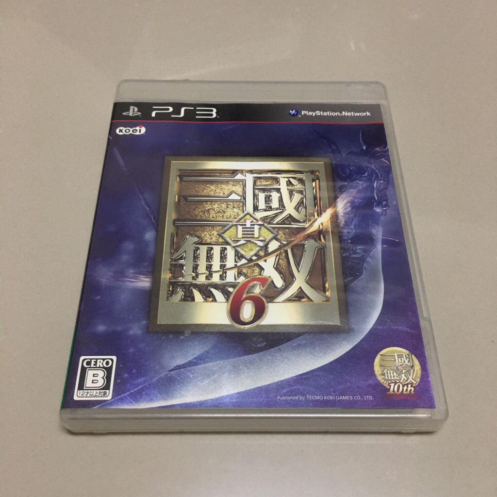 แผ่น PS3 Dynasty Warriors 6 (Japan) PlayStation 3