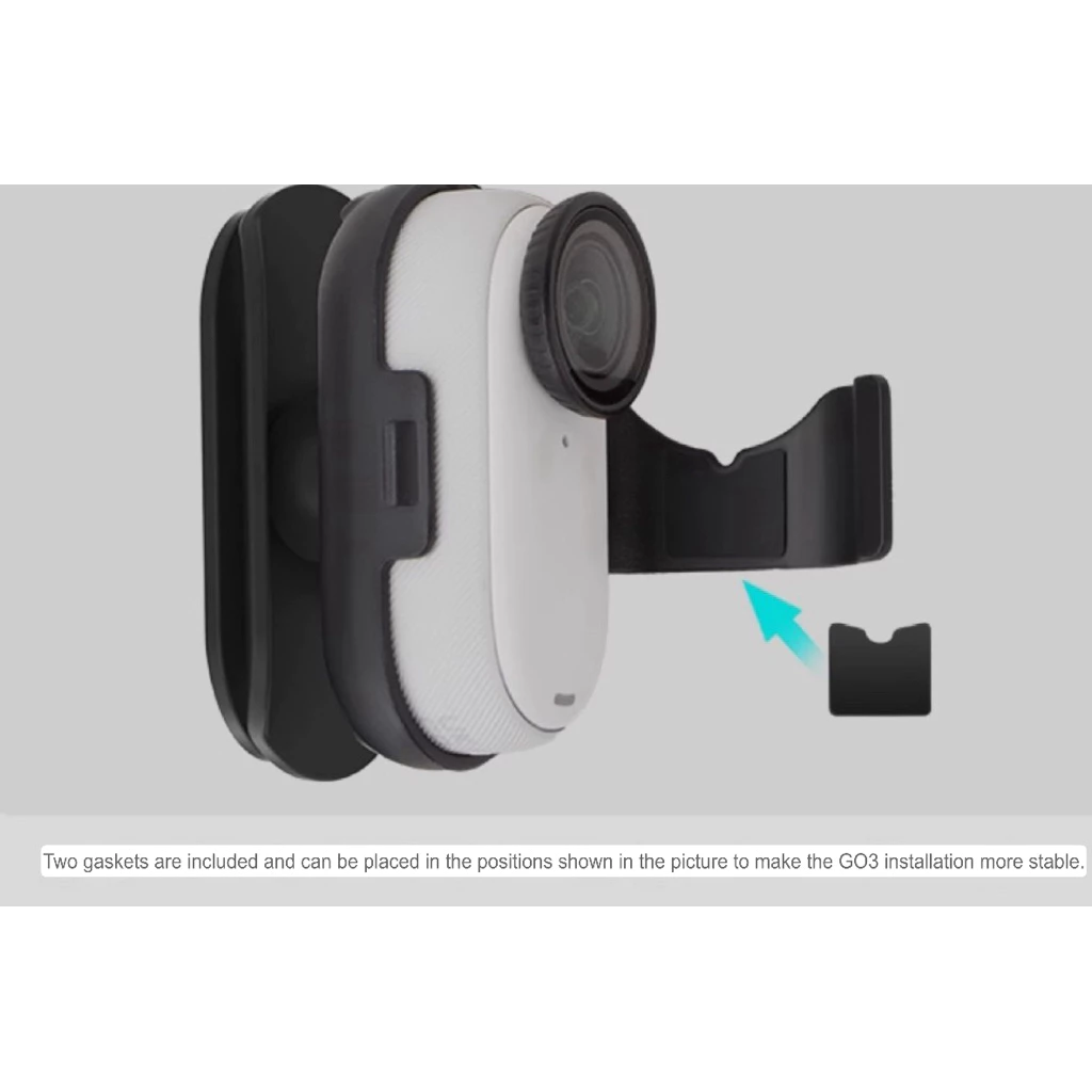 Sunnylife For Insta360 Go3S Go3 คลิปติดปีกหมวก Hat brim clip  CAP CLIP ตัวหนีบหมวก  สำหรับ Insta360 Go3 , Go3S thumbnail 8