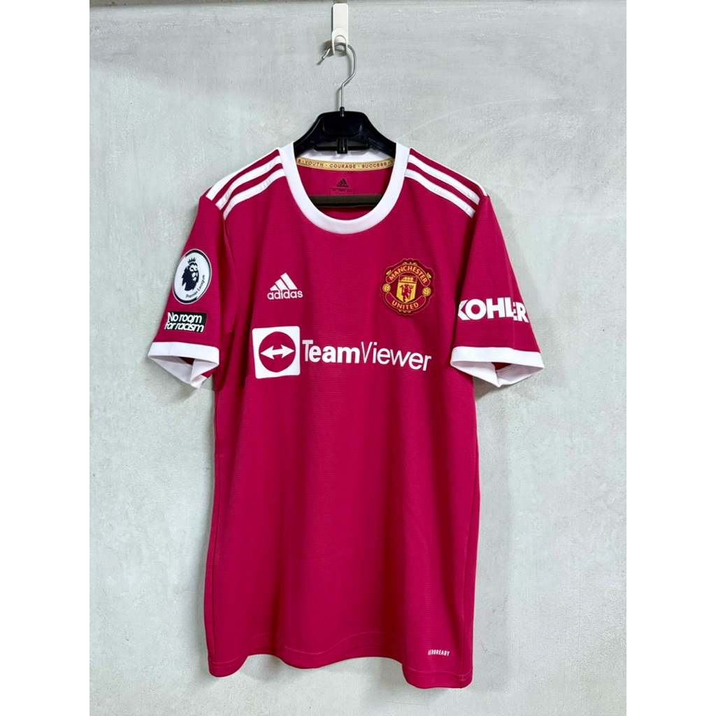 เสื้อบอล แมนยู manchester united แท้ ปี 2021-22 มี 2 ตัว ชื่อ + เบอร์ + อาร์ม โรนัลโด Ronaldo และ gr