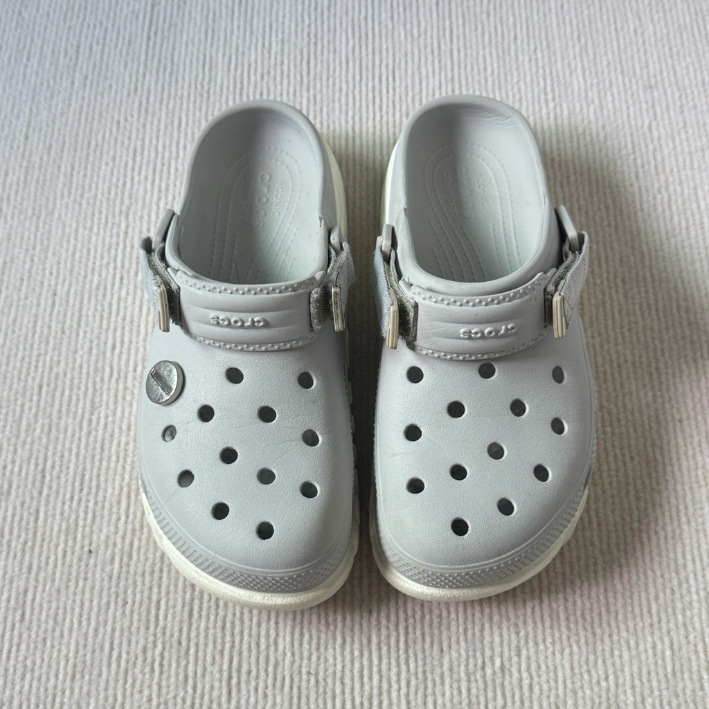 Crocs duet max ii รองเท้ามือสองของแท้ ไม่มีกล่อง sz.40.5