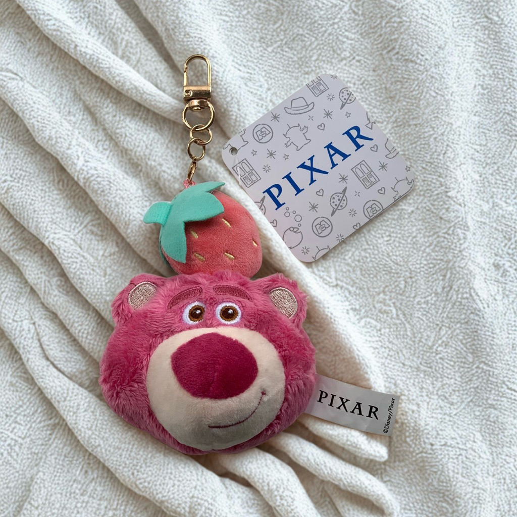 พวงกุญแจ Lotso Strawberry Collection - Head Keychain
