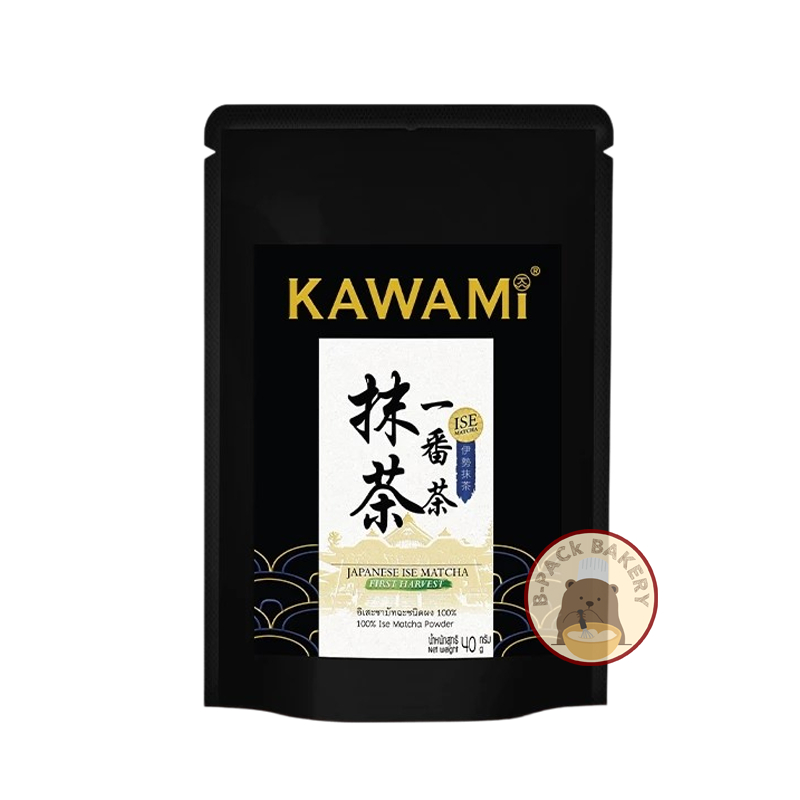 (อิเสะ) คาวามิ อิเสะ มัทฉะ เก็บเกี่ยวฤดูแรกเกรดพิธีการ 100% Kawami 100% Ise Matcha First Harvest Cer