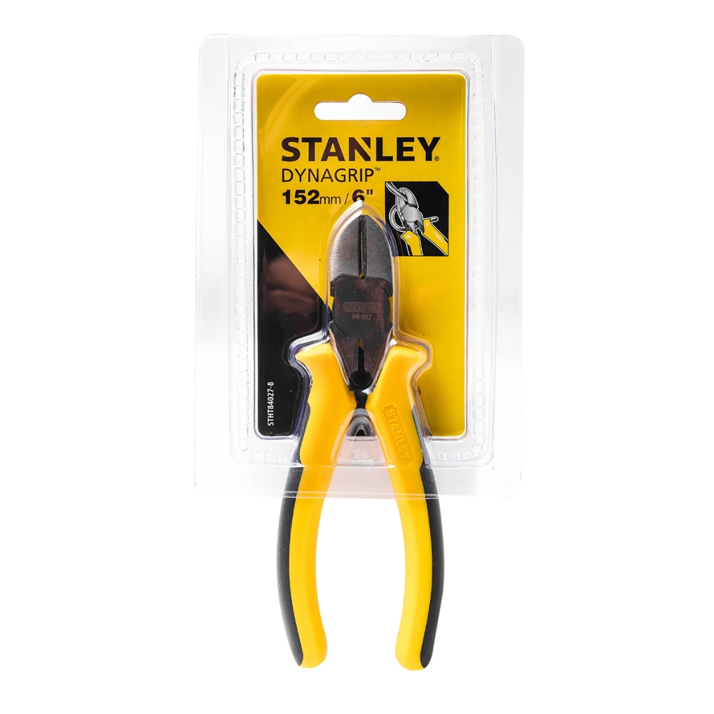 STANLEY : คีมตัดปากเฉียง DYNAGRIP 6" รุ่น : STHT84027-8