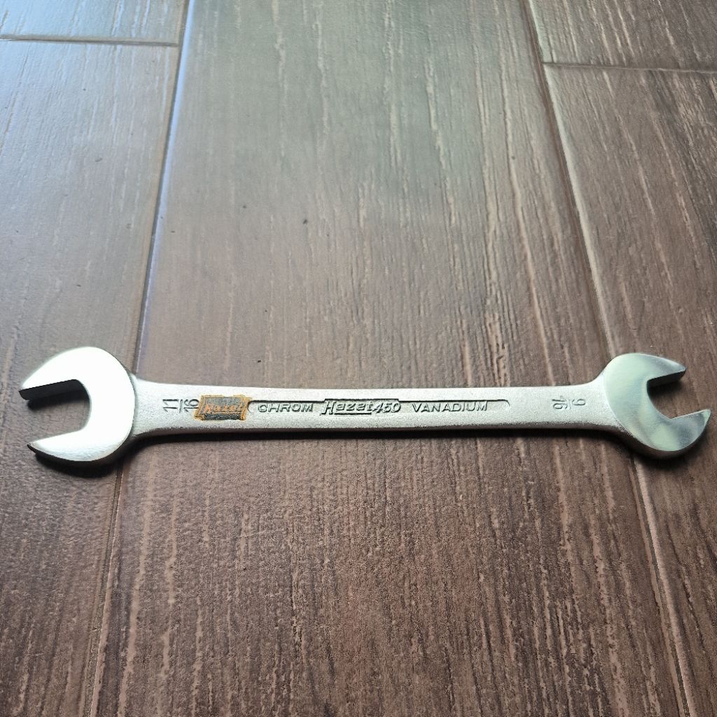 Hazet2 ปากตาย HAZET GERMANY เบอร์หุน 11/16" และ 9/16"" CHROM VANADIUM