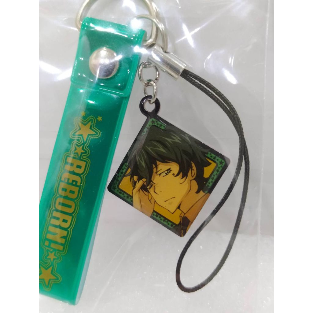 จากญี่ปุ่น พวงกุญแจ ที่ห้อย โลหะ แรมโบ้ ครูพิเศษจอมป่วน รีบอร์น! Katekyo Hitman Reborn! Lambo Metal 