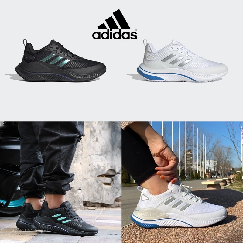 รองเท้าผ้าใบ ผู้ชาย Adidas Alphamagma รองเท้าวิ่ง รองเท้าออกกำลังกาย ลิขสิทธิ์แท้ 100%