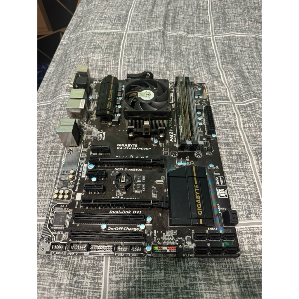 A8-7600+F2A88X-D3HP+RAM