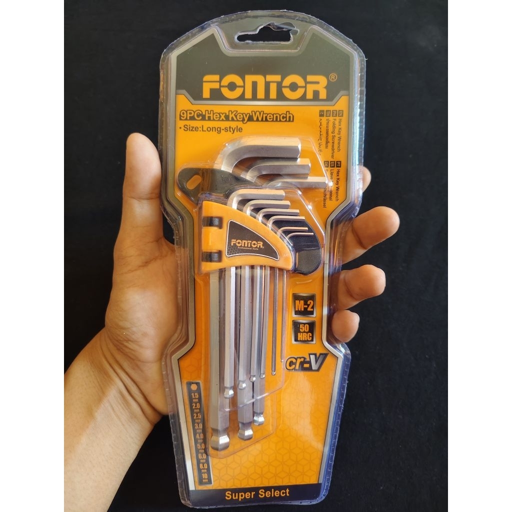 FONTORหกเหลี่ยมปลายหัวบอลอย่างดี ของแท้ส่งไวทุกวัน!!