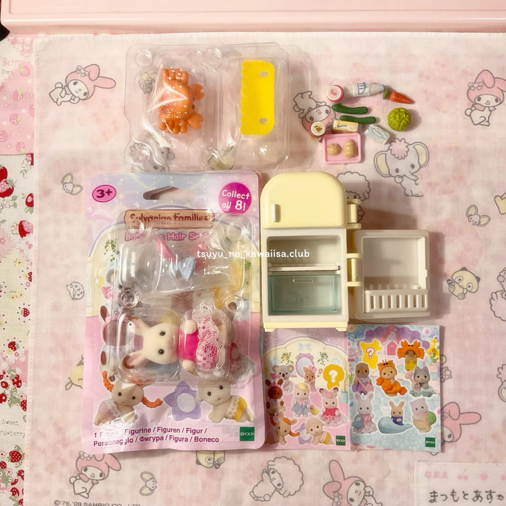 𓏲พร้อมส่ง𝄢 เฟอร์นิเจอร์ของเล่นตัวเล่นของจิ๋วซิลวาเนียนsylvanian families⋆⭒˚.⋆𝜗𝜚