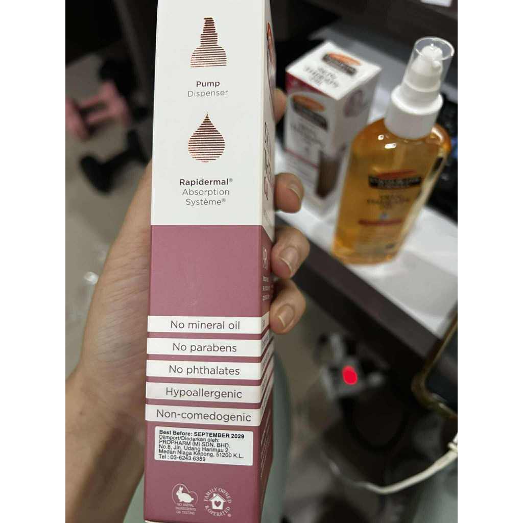 Palmer’s Skin Therapy Oil 60/150 ml. ลดความแห้งกร้าน ป้องกันและลดรอยแตกลาย จางลงภายใน 2 เดือน ปาล์มเมอร์ ออยล์ทาผิว ราคา ถูกที่สุด ดีลบีเคเค แกลเลอรีภาพที่ 9