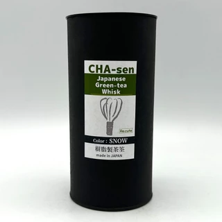 ☆Limited time offer: Includes Imabari towel☆ Snow resin tea whisk Chasen【Made by Fugetsu, our store exclusive color】