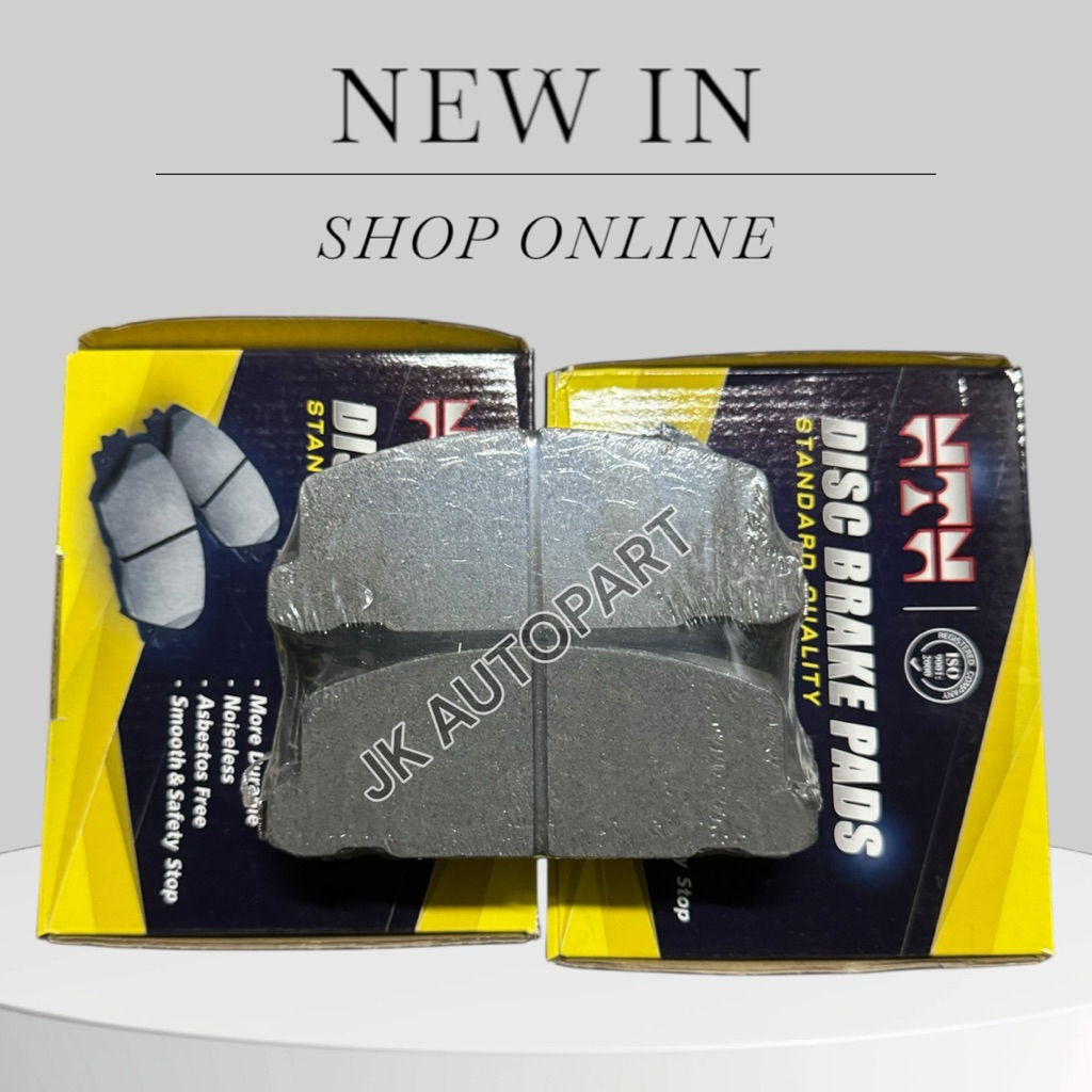 NTN แท้ๆ NI-137 ผ้าดิสเบรคหน้า ISUZU KBZ 2200 KBZ2200 KBZ 2500 KBZ2500 1984-1987 ผ้าเบรคหน้า/BONKL