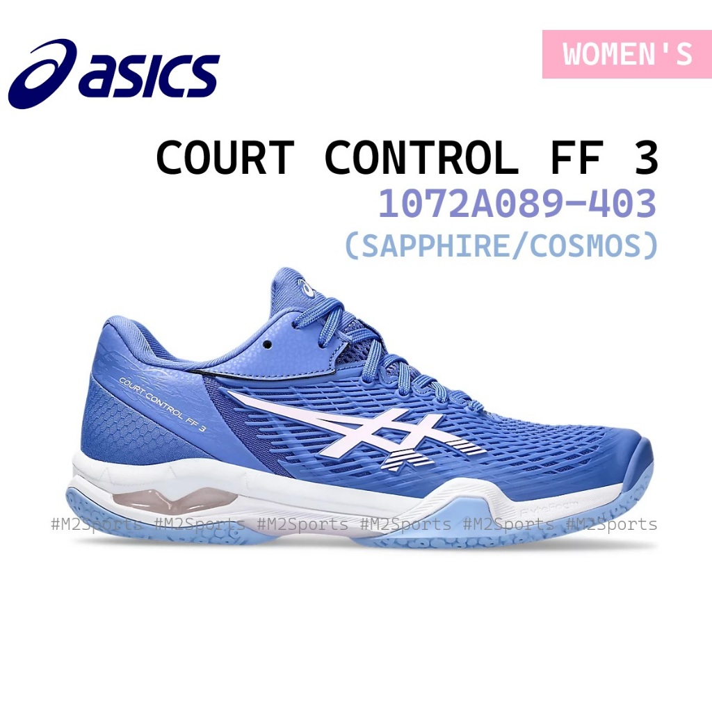 (พร้อมส่ง) รองเท้าแบดมินตันผู้หญิง ASICS COURT CONTROL FF 3 (WOMEN'S)