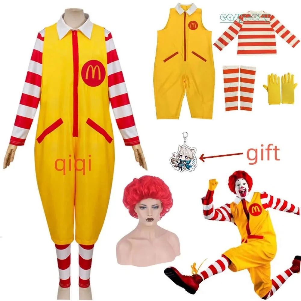 ชุดแมคโดนัลด์ คอสตูมแมคโดนัลด์ ชุดตัวตลก McDonald's Cosplay Costume, McDonald's Costume, Clown Costu