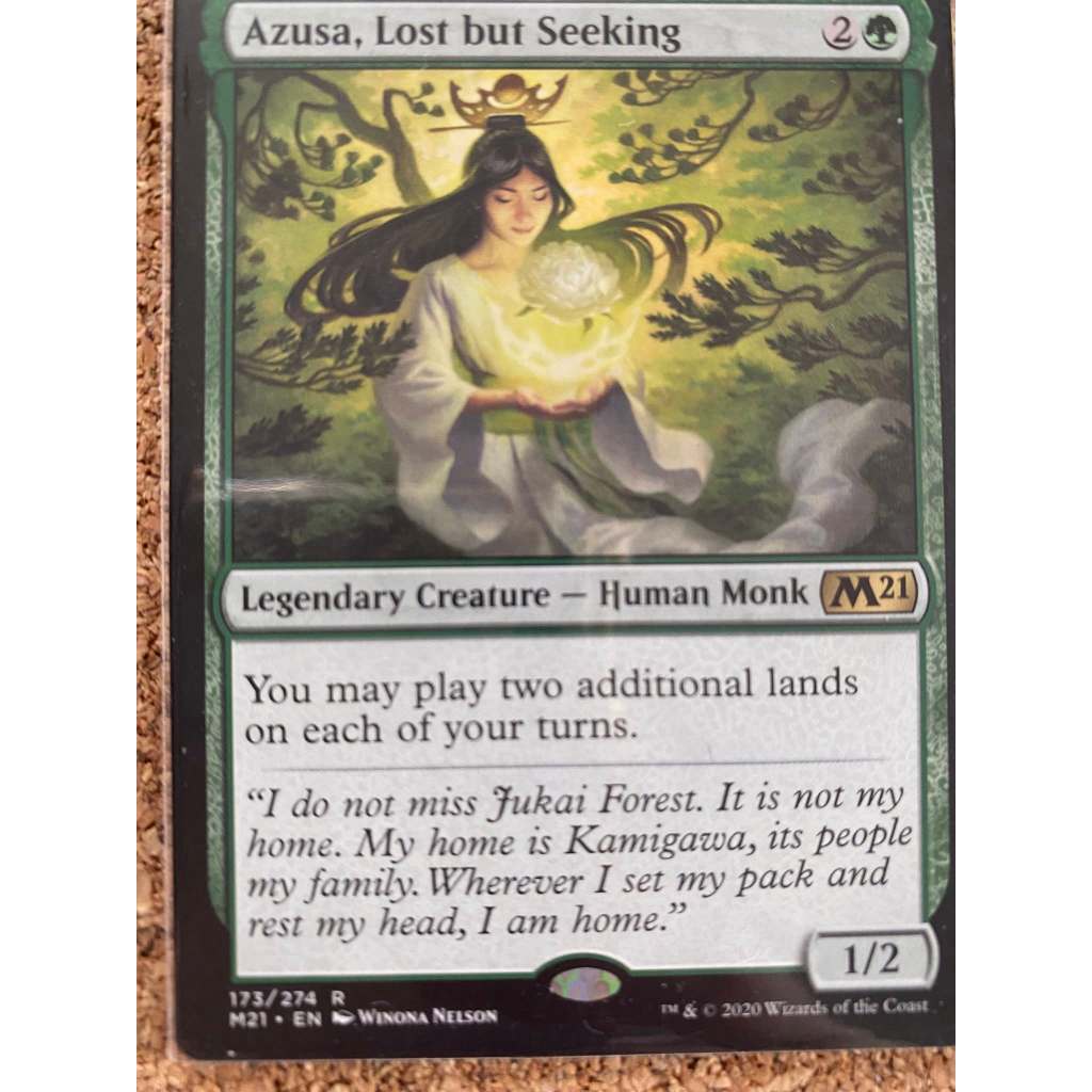 MtG Single Card: Azusa Lost but Seeking